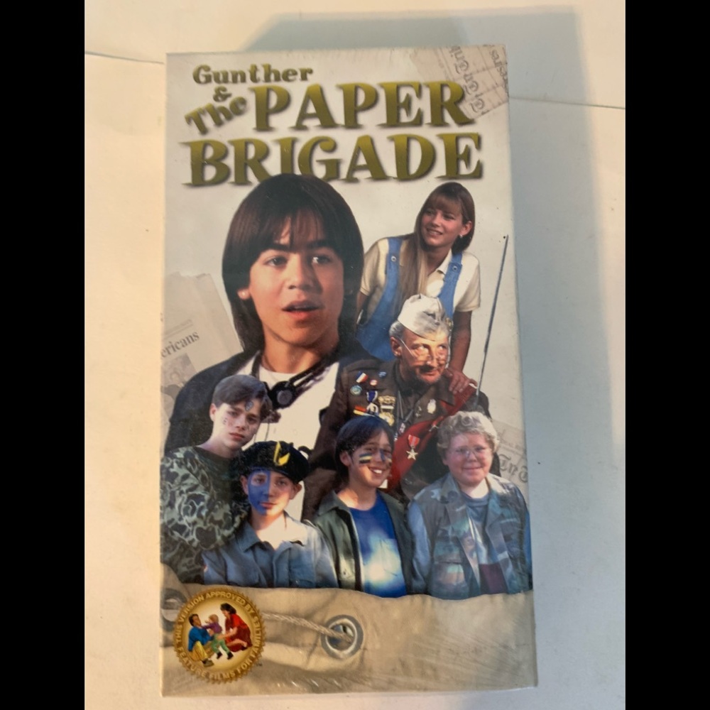 Gunther & The Paper Brigade 1996 VHS Tape New Sealed